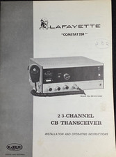 Lafayette Comstat 25B Manuale