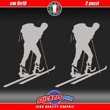2 ADESIVI SCIALPINISTA