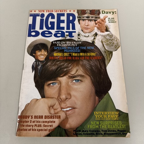 Tiger beat magazine - beat, april