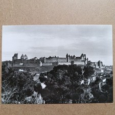 Cartolina Vintage Anni 50. Francia, Carcassone , La Cité. Cm 15x10