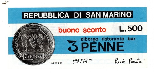 San marino miniassegni buoni - miniassegni,