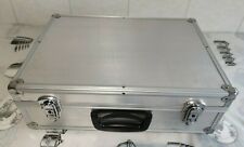 Cassetta porta attrezzi in alluminio - Con scomparti interni e maniglia