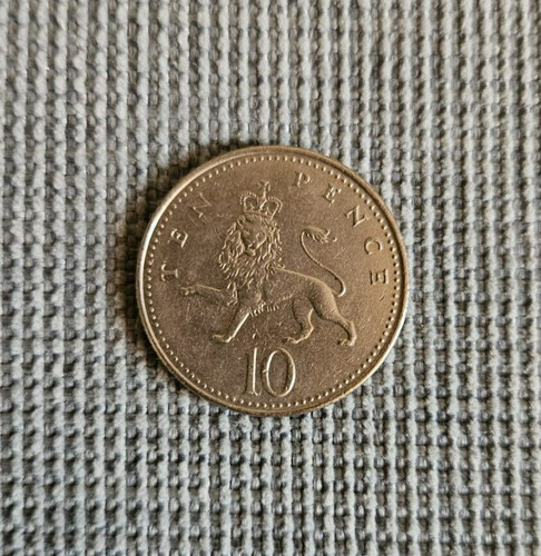 Moneta ten pence - moneta,