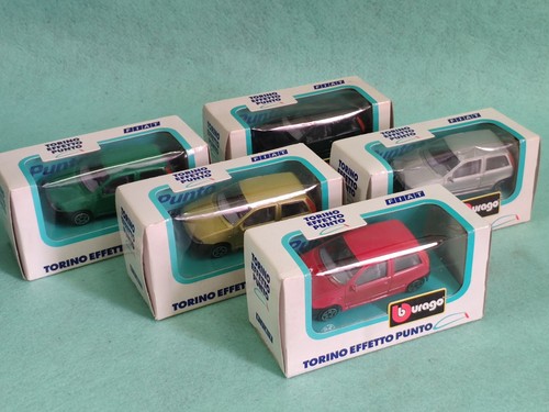 Burago lotto modelli fiat - 1:43,