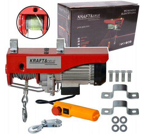 Winch elettrica con cavo - winch,