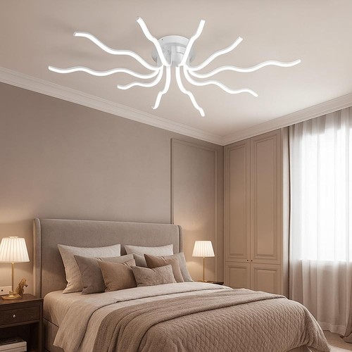 Plafoniera led forma sole - led,