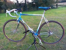 Bicicletta da corsa vintage con gruppo completo Campagnolo Record  C, 7 Rapporti