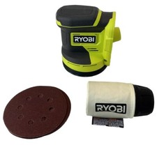 Levigatrice orbitale casuale Ryobi One+ 18V con dischi abrasivi solo strumento modello PCL406B