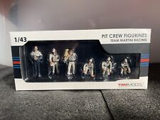 TrueScale Miniatures Pit Crew Figurine Team Martini Racing (Set di 6) 1:43
