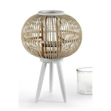 LANTERNA TONDA PORTACANDELA IN