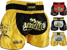 Pantaloncini da combattimento EVO MMA Muay Thai Grappling Kick Boxing Gabbia combattimento palestra allenamento