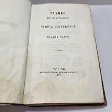 Libro antico 1846 tavole - antico,