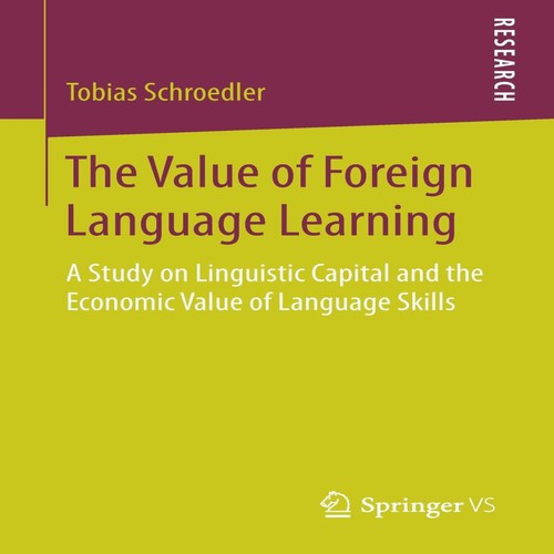 The value foreign language - the,