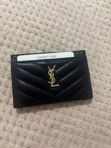 Porta carte ysl pelle - in, di