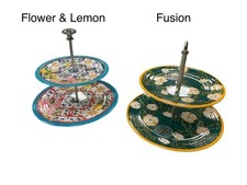 GUZZINI ALZATA 2 PIANI PLASTICA MELAMINA PER FINGER DOLCI ECC.. NOVITA'