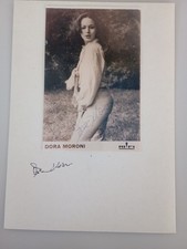 DORA MORONI AUTOGRAFO