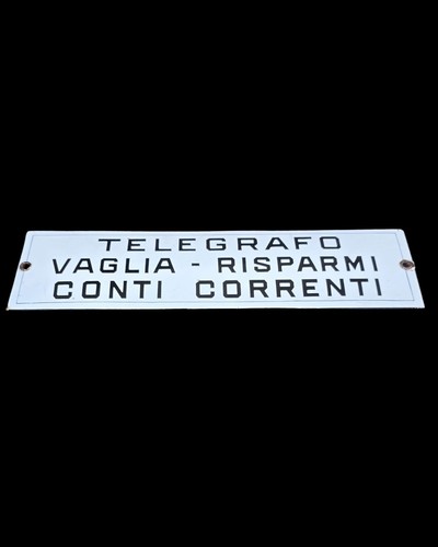 Insegna tabella smaltata - insegna,