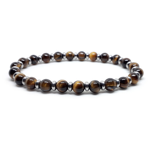 Bracciale uomo pietre - bracciale,