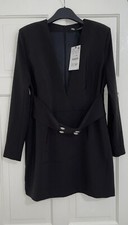 ZARA ABITO BLAZER CORTO NERO