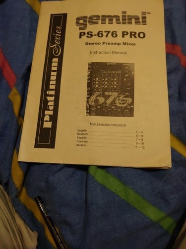 Gemini 676 pro stereo - gemini,