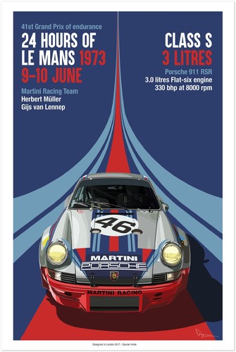 Heures mans 1973 - le,
