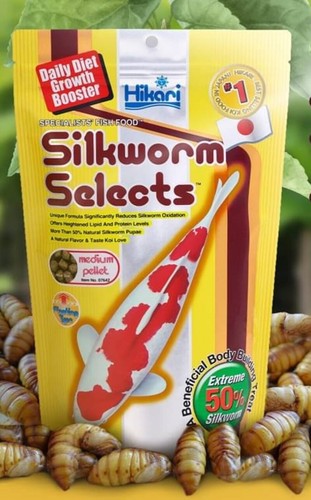 Hikari silkworm selects koi - hikari,
