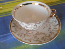 Tazzina caffè TET A TET ceramica trasparente  FOREIGN vintage