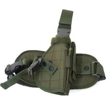 Fondina Cosciale Destra Universale Verde 06559 | Pistole Softair Airsoft Tattica