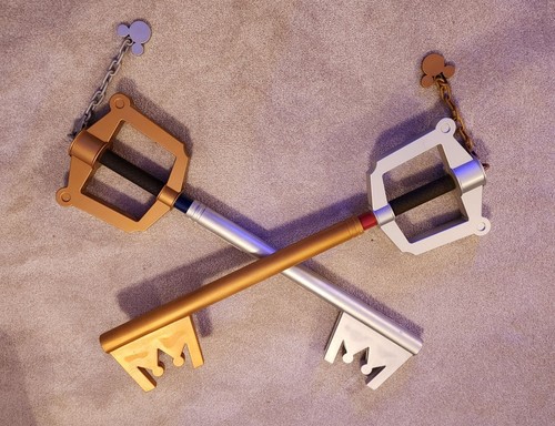 Kingdom hearts set keyblade - set, di