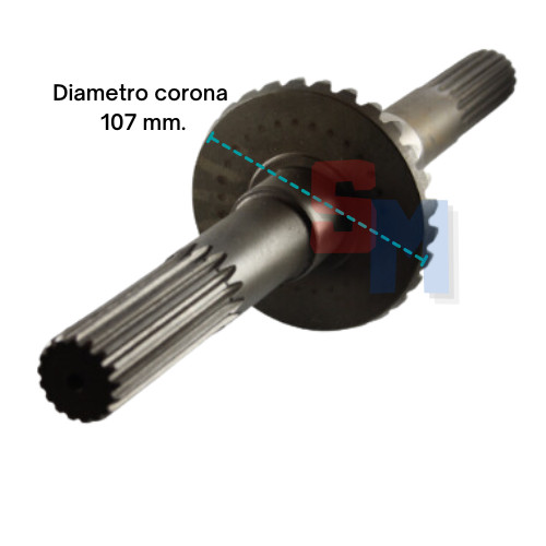 Corona asse albero - asse, goldoni