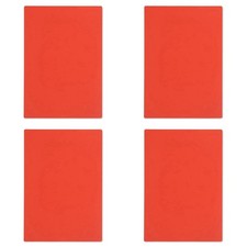 4X Foglio per Timbri In Gomma