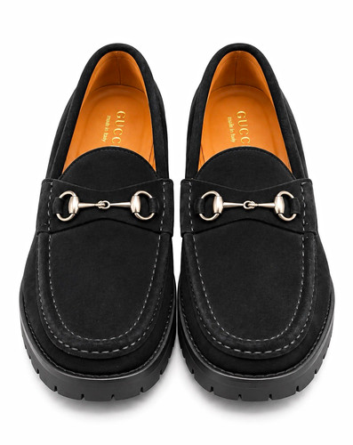 Mocassini gucci neri - mocassini, in