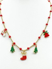 Collana donna natale acciaio - donna,