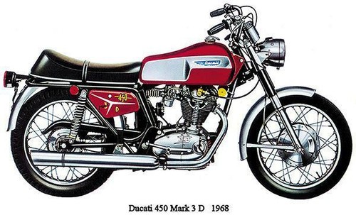 Ducati 450 mark 1968 - 450,