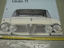 ALFA ROMEO GIULIA TI BROCHURE
