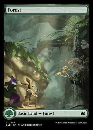 Mtg forest 278 exc - exc,