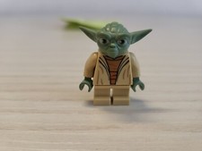 Lego Star Wars Minifigure sw0446 Yoda Clone Wars WHITE AIR CLONE WARS  CN20