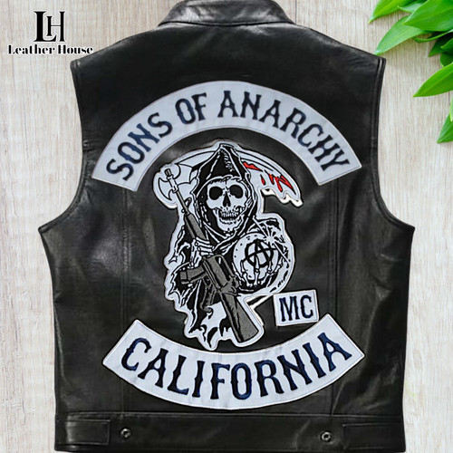 Gilet pelle sons anarchy - sons, of