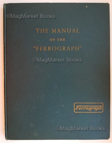 Vintage book the manual - vintage,
