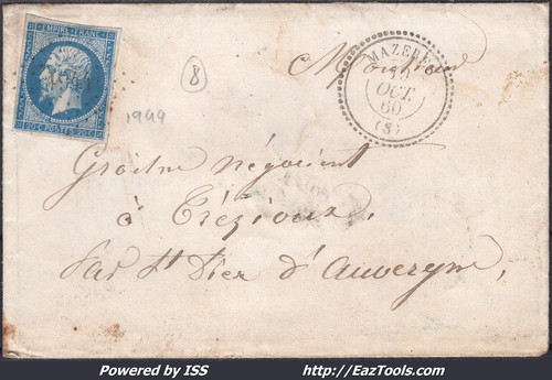France 14a sur lettre pc - sur,