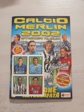 Album Figurine Calciatori CALCIO MERLIN 2002 COMPLETO +Fig. omaggio +Inserti
