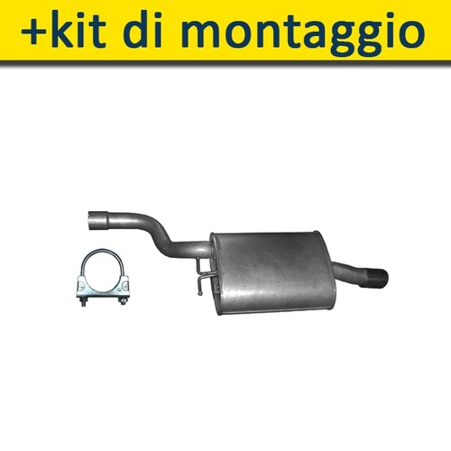 Silenziatore marmitta - silenziatore,