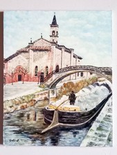 130 QUADRO DIPINTO MILANO