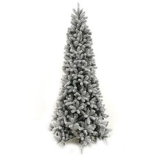 Albero di natale slim bianco