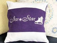 Copricuscino decorativo viola