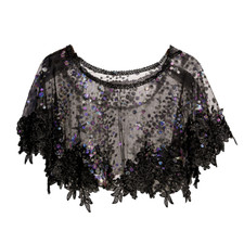 Donna Elegante Pizzo Rete