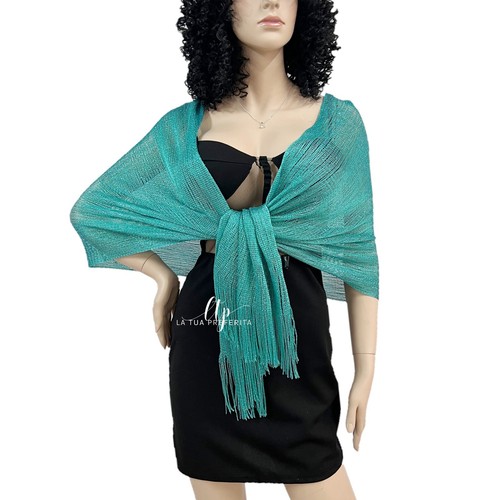 Petrolio elegante stola - elegante,