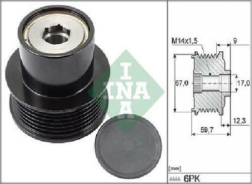 Ina freewheel generator 535 - freewheel,