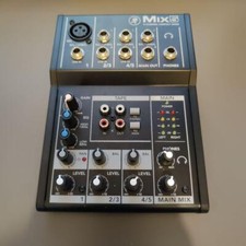 Mackie MIX5 Mixer Analogico Ultra Compatto 5 Canali 2 Bande Portatile Live St...