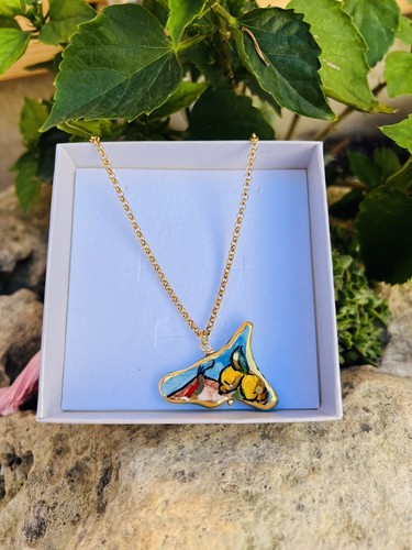 Collana sicilia etna in - ,